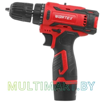 Дрель-шуруповерт Wortex BD 1220 Li 1329356 (с 2-мя АКБ, кейс) картинка 3